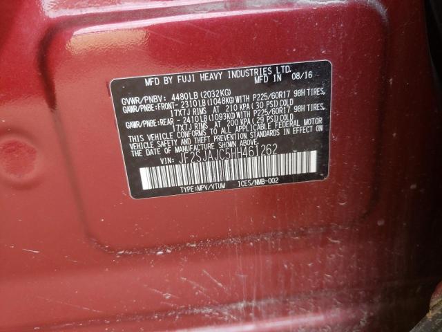 Photo 10 from auction – 2017 SUBARU FORESTER 2 with VIN JF2SJAJC5HH461262