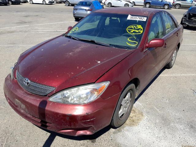Photo 2 from auction – 2003 TOYOTA CAMRY LE with VIN 4T1BF32K13U061518