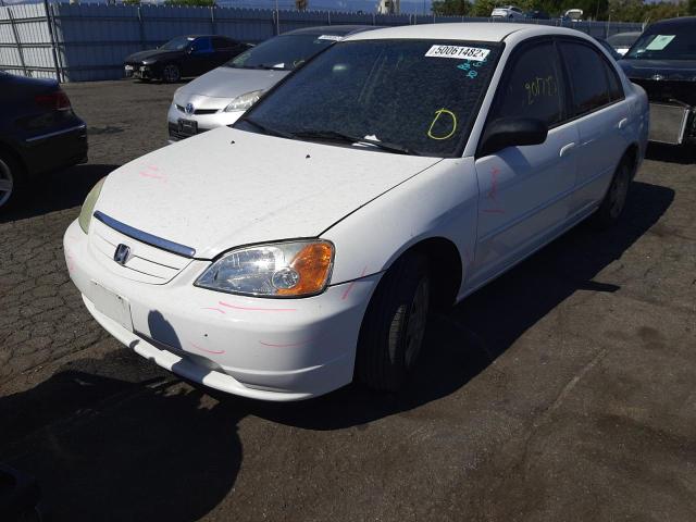 Photo 2 from auction – 2003 HONDA CIVIC LX with VIN 2HGES165X3H623474