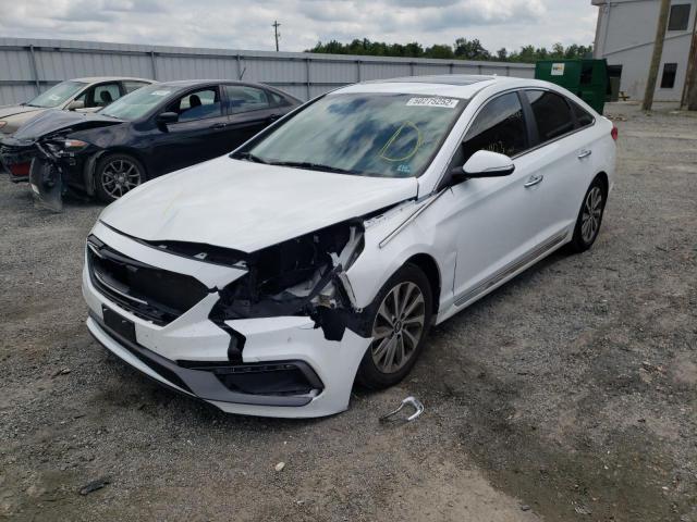 Photo 2 from auction – 2016 HYUNDAI SONATA SPO with VIN 5NPE34AF0GH423858