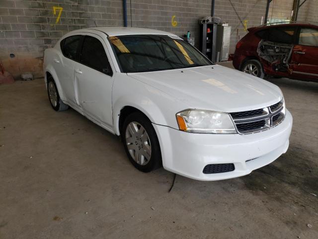 DODGE AVENGER SE 2014 with VIN 1C3CDZAB1EN190508 - Photo from auction