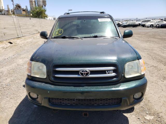 Photo 9 from auction – 2002 TOYOTA SEQUOIA LI with VIN 5TDBT48A02S085748