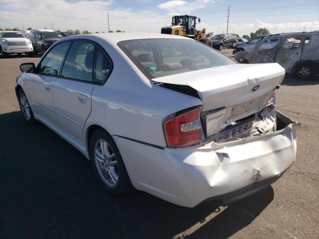 Photo 3 from auction – 2005 SUBARU LEGACY with VIN 4S3BL616857227490