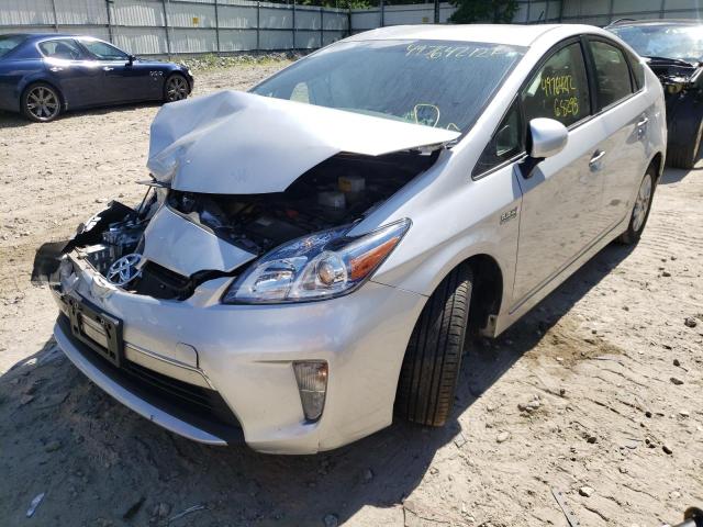 Photo 2 from auction – 2014 TOYOTA PRIUS PLUG with VIN JTDKN3DP4E3062140