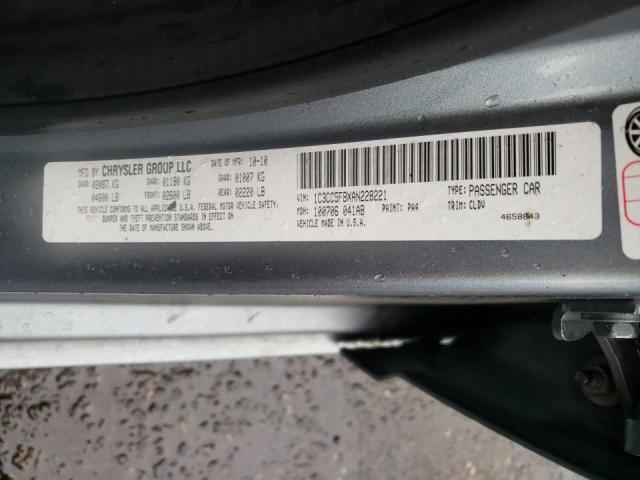 Photo 10 from auction – 2010 CHRYSLER SEBRING LI with VIN 1C3CC5FBXAN228221