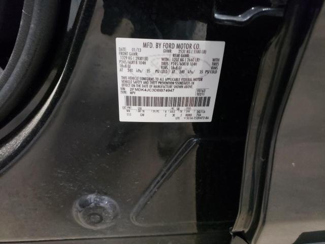 Photo 10 from auction – 2013 FORD EDGE SEL with VIN 2FMDK4JC3DBB74947