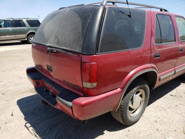 Photo 9 from auction – 2001 CHEVROLET BLAZER with VIN 1GNDT13W612129386