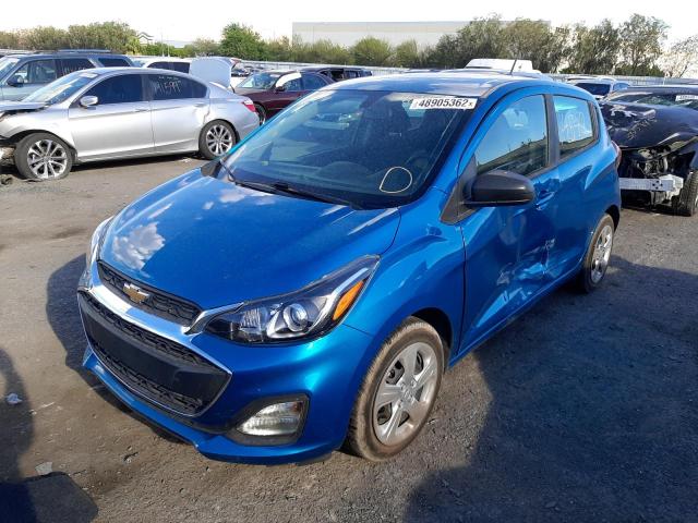 Photo 2 from auction – 2020 CHEVROLET SPARK LS with VIN KL8CB6SAXLC432347