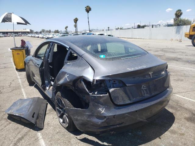 Photo 3 from auction – 2020 TESLA MODEL 3 with VIN 5YJ3E1EA9LF643913