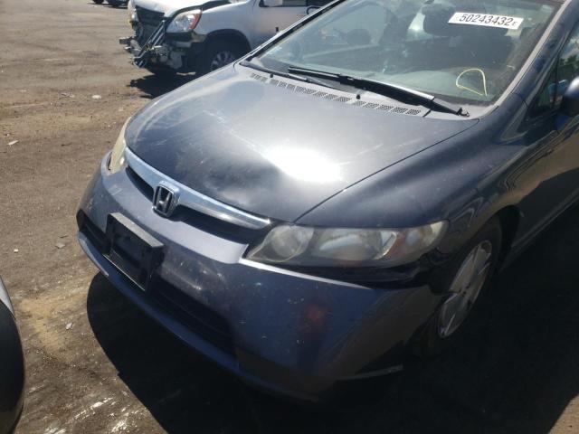 Photo 9 from auction – 2006 HONDA CIVIC HYBR with VIN JHMFA36206S001842