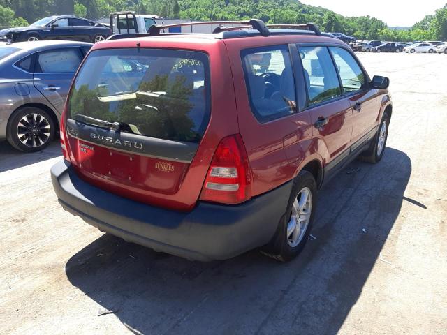 Photo 4 from auction – 2005 SUBARU FORESTER 2 with VIN JF1SG63665H752212