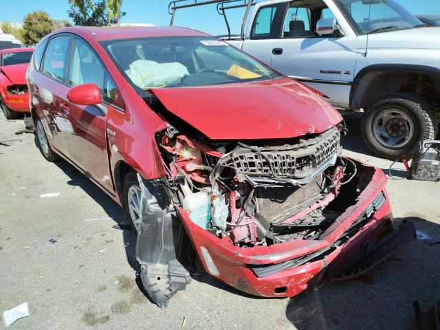 TOYOTA PRIUS V 2013 with VIN JTDZN3EU1D3215865 - Photo from auction