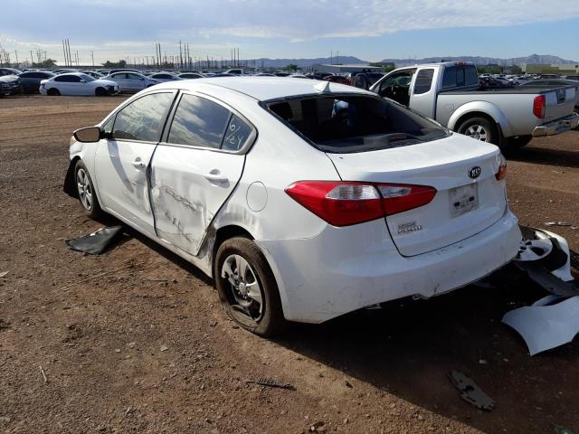 Photo 3 from auction – 2016 KIA FORTE LX with VIN KNAFK4A62G5550745