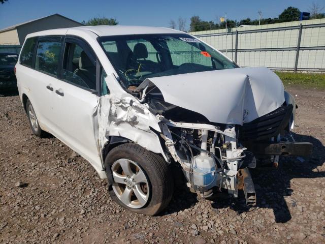 TOYOTA SIENNA 2013 with VIN 5TDZK3DC8DS292877 - Photo from auction