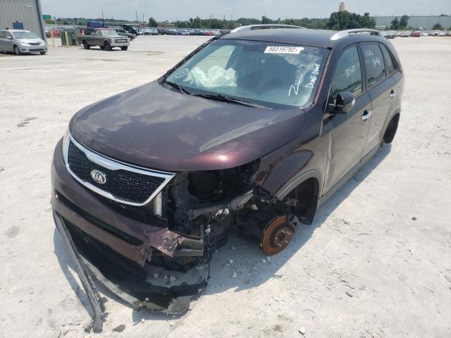 Photo 2 from auction – 2014 KIA SORENTO LX with VIN 5XYKT4A67EG534236
