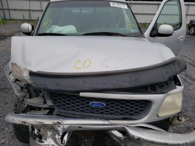 Photo 7 from auction – 1997 FORD F150 with VIN 1FTDX08W5VKC57530