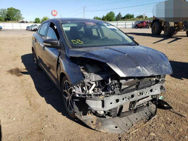 FORD FOCUS SEL 2017 with VIN 1FADP3H23HL327996 - Photo from auction