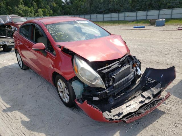 KIA RIO EX 2012 with VIN KNADN4A33C6047170 - Photo from auction