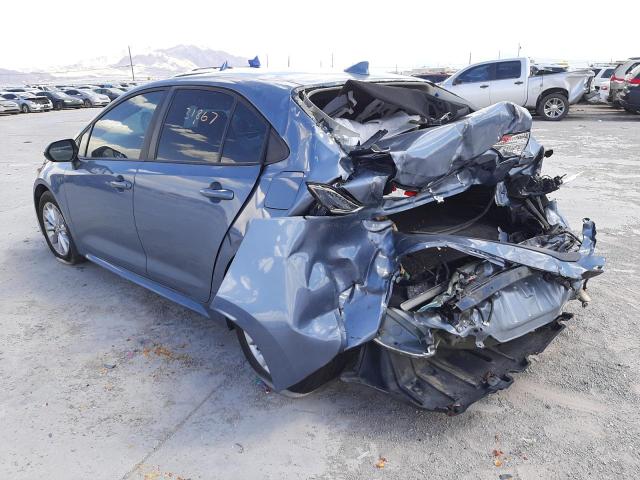 Photo 9 from auction – 2021 TOYOTA COROLLA LE with VIN 5YFHPMAE6MP193895