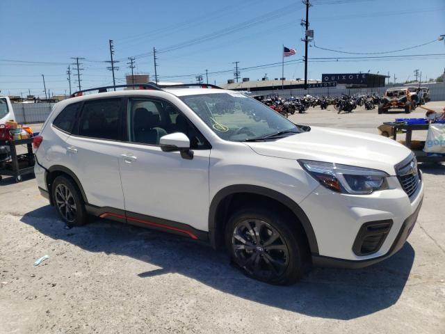 SUBARU FORESTER S 2021 with VIN JF2SKALC1MH482484 - Photo from auction