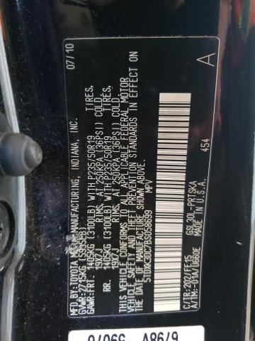 Photo 10 from auction – 2011 TOYOTA SIENNA SPO with VIN 5TDXK3DC7BS058699