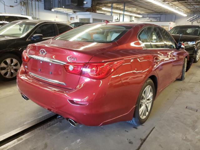 Photo 4 from auction – 2014 INFINITI Q50 BASE with VIN JN1BV7AR9EM685988