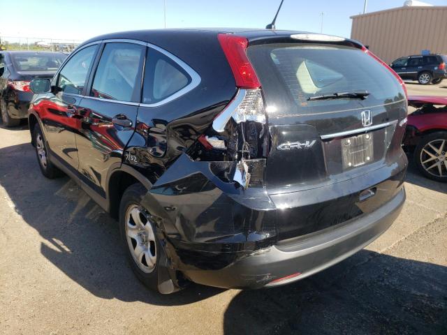 Photo 3 from auction – 2012 HONDA CR-V LX with VIN 5J6RM4H37CL081688