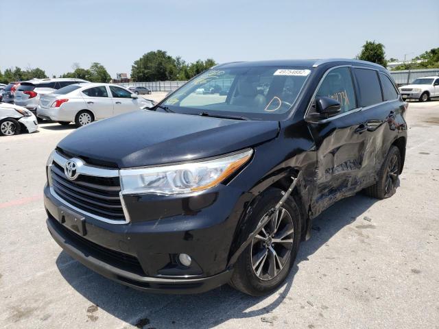 Photo 2 from auction – 2016 TOYOTA HIGHLANDER with VIN 5TDJKRFH9GS505042