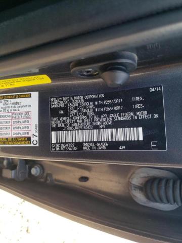 Photo 10 from auction – 2014 TOYOTA 4RUNNER SR with VIN JTEBU5JRXE5183422