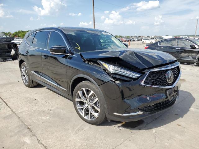 ACURA MDX TECHNO 2022 with VIN 5J8YE1H48NL024216 - Photo from auction