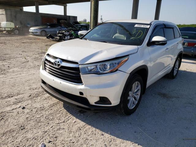 Photo 2 from auction – 2015 TOYOTA HIGHLANDER with VIN 5TDZARFH6FS011340