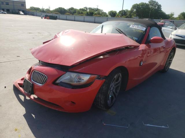 Photo 2 from auction – 2004 BMW Z4 3.0 with VIN 4USBT53524LU08843