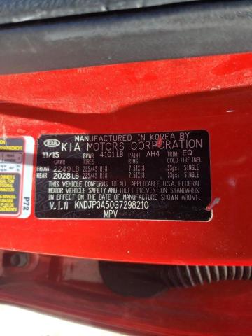 Photo 10 from auction – 2016 KIA SOUL + with VIN KNDJP3A50G7298210