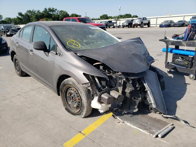 HONDA CIVIC EX 2013 with VIN 19XFB2F82DE084641 - Photo from auction