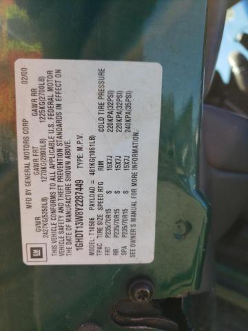 Photo 10 from auction – 2000 OLDSMOBILE BRAVADA with VIN 1GHDT13W8Y2287449