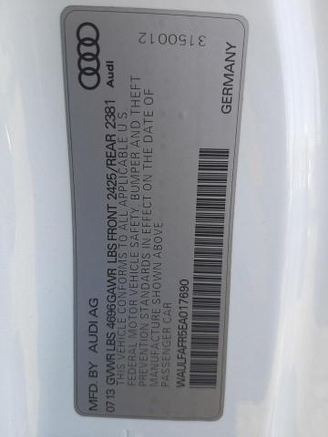 Photo 10 from auction – 2014 AUDI A5 PREMIUM with VIN WAULFAFR5EA017690