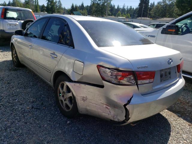 Photo 3 from auction – 2006 HYUNDAI SONATA GLS with VIN 5NPEU46F96H121571