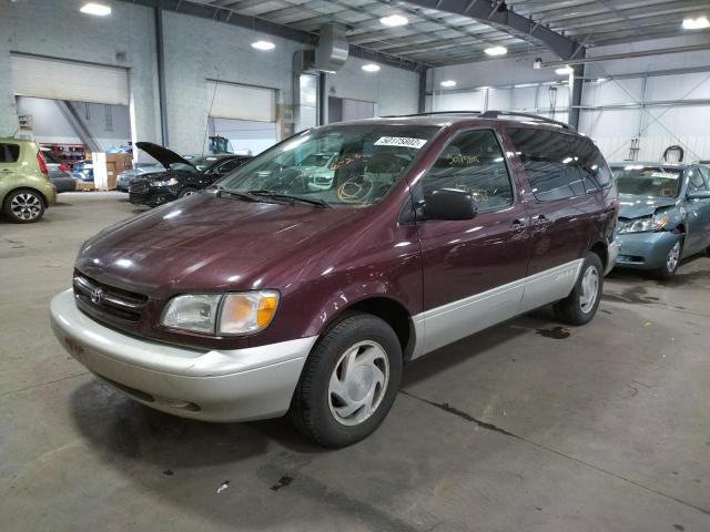 Photo 2 from auction – 2000 TOYOTA SIENNA LE with VIN 4T3ZF13C2YU298219