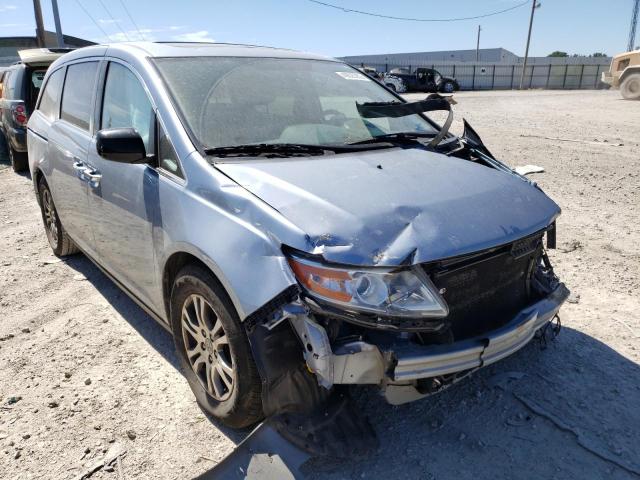 HONDA ODYSSEY EX 2013 with VIN 5FNRL5H63DB077585 - Photo from auction