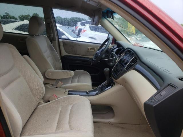 Photo 5 from auction – 2002 TOYOTA HIGHLANDER with VIN JTEGF21A520062749