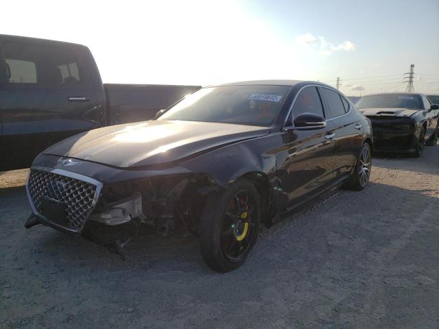 Photo 2 from auction – 2019 GENESIS G70 ADVANC with VIN KMTG54LE0KU019823