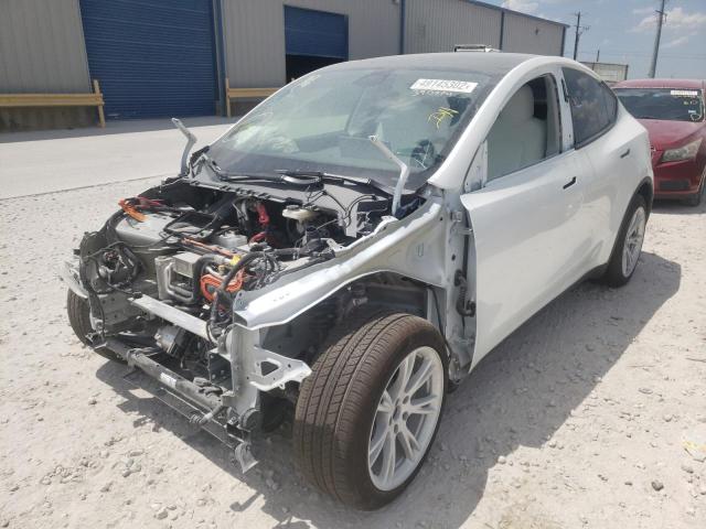 Photo 2 from auction – 2022 TESLA MODEL Y with VIN 7SAYGDEE9NF390974
