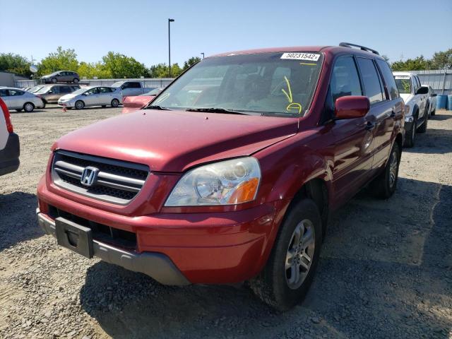 Photo 2 from auction – 2003 HONDA PILOT EX with VIN 2HKYF18453H558058