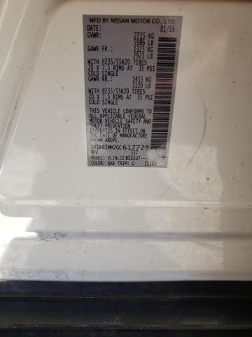 Photo 10 from auction – 2016 NISSAN PATHFINDER with VIN 5N1AR2MM2GC617729