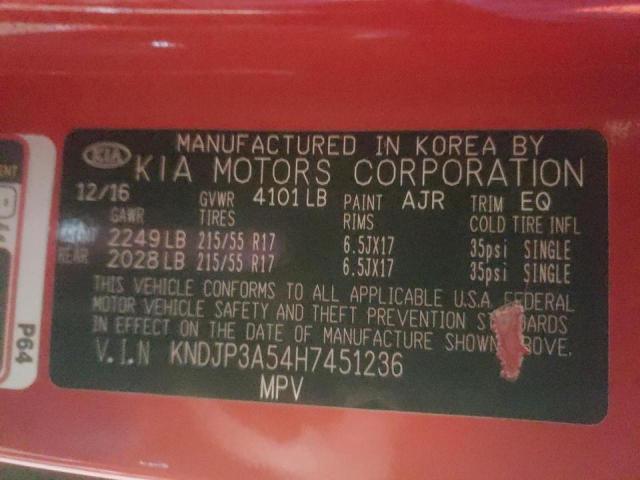Photo 10 from auction – 2017 KIA SOUL + with VIN KNDJP3A54H7451236