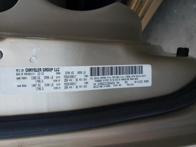 Photo 10 from auction – 2014 DODGE GRAND CARA with VIN 2C4RDGCG1ER244234
