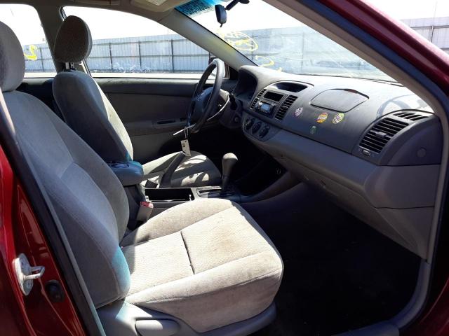 Photo 5 from auction – 2003 TOYOTA CAMRY LE with VIN 4T1BF32K13U061518