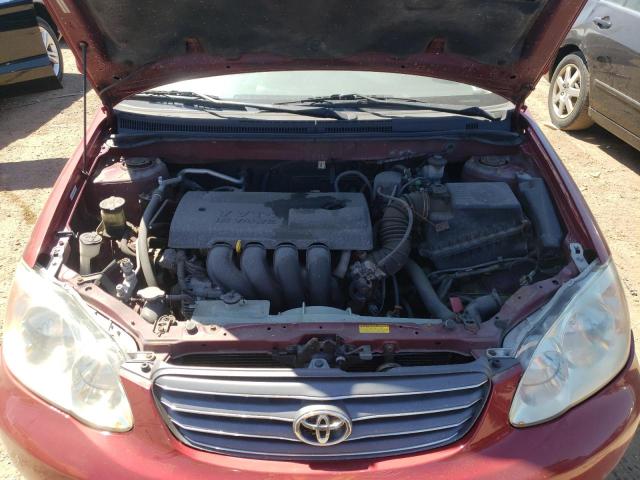 Photo 7 from auction – 2003 TOYOTA COROLLA with VIN 1NXBR32E73Z059872