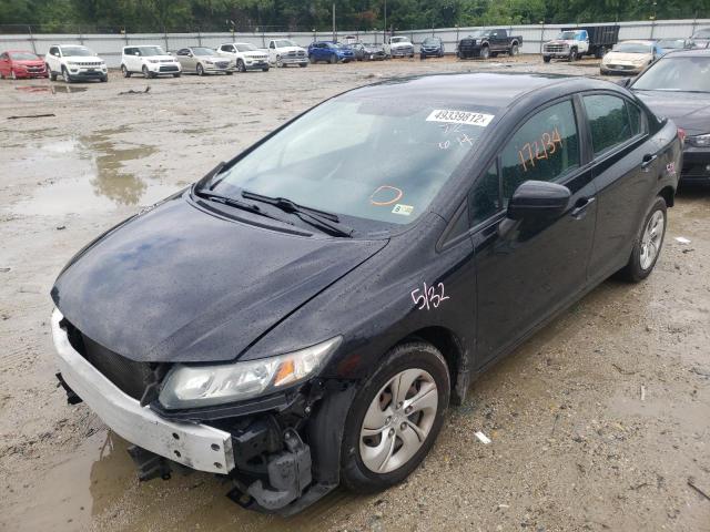 Photo 2 from auction – 2015 HONDA CIVIC LX with VIN 19XFB2F59FE281735