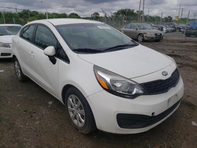 KIA RIO LX 2015 with VIN KNADM4A36F6444752 - Photo from auction